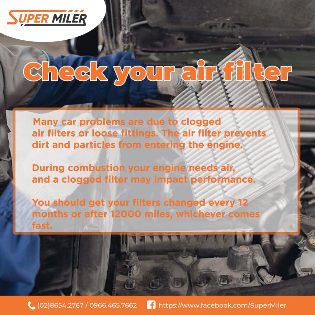 Check your air filter